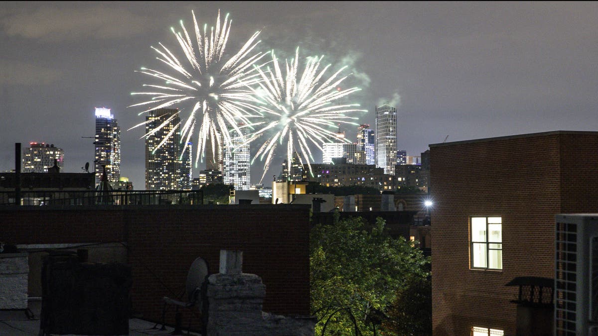 Juneteenth fireworks