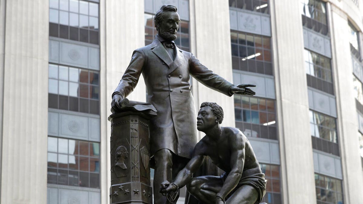 emancipation memorial in Boston