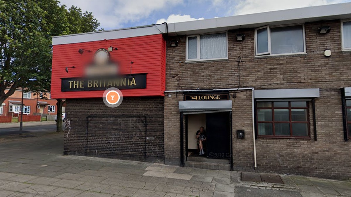 The Britannia Hotel pub in the Vauxhall area of Liverpool, England.