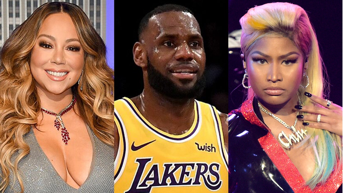 Hackers have threatened to release information about Mariah Carey,LeBron and Nicki Minaj.