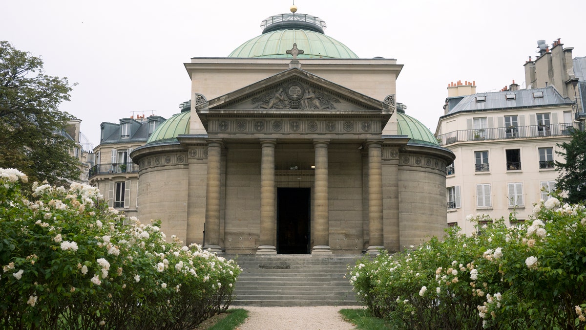 Façade of the Chapelle Expiatoire in August 2015 - file photo.