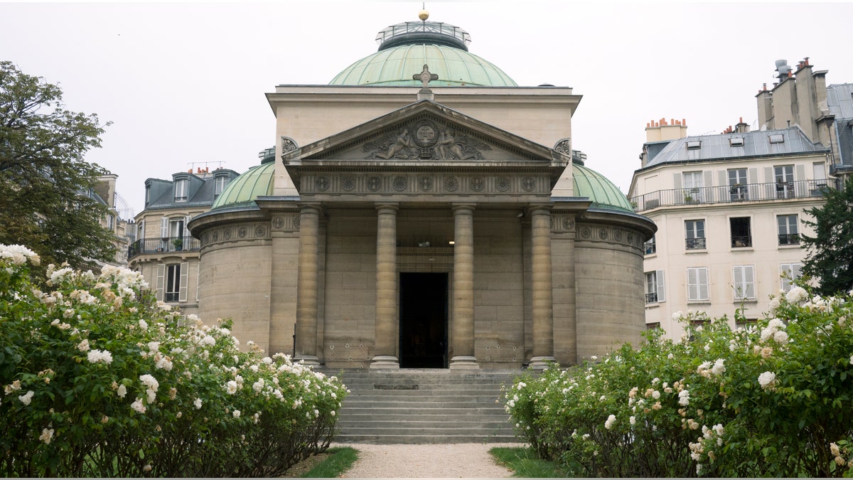 Façade of the Chapelle Expiatoire in August 2015 - file photo.