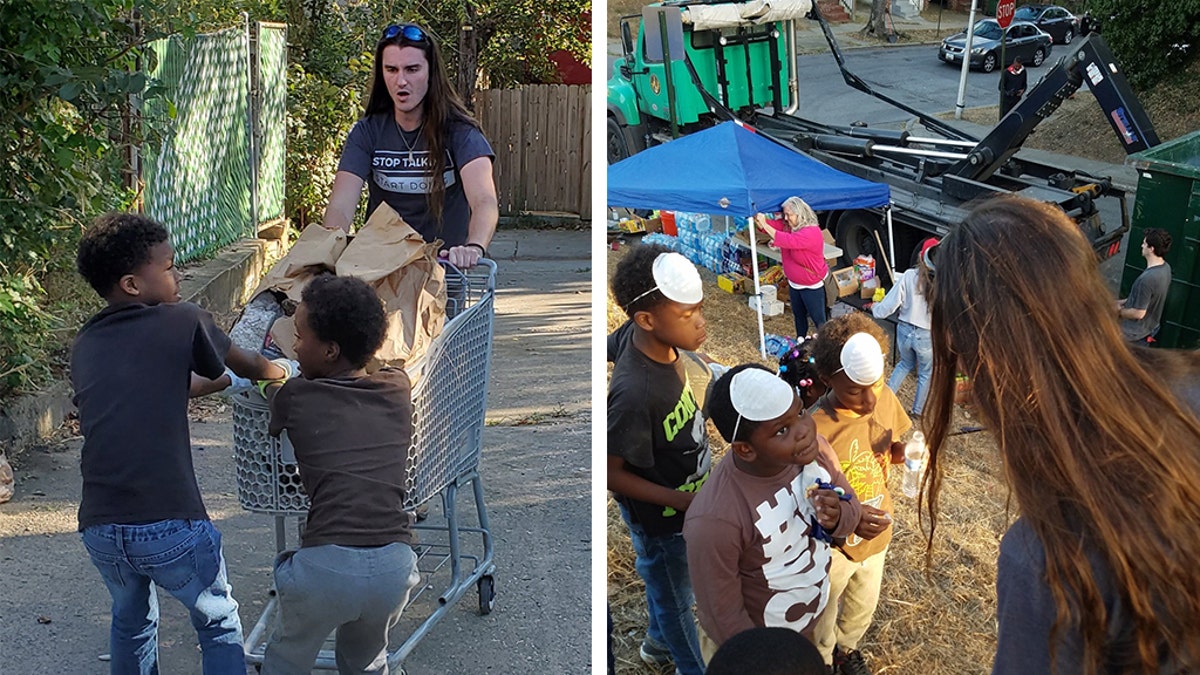 Presler had 200 volunteers clean up 12 tons of trash over 12 hours in West Baltimore.