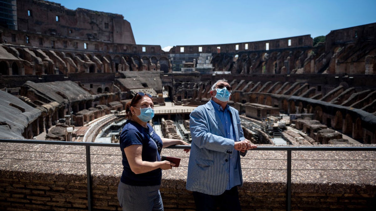 Officials were expecting around 300 visitors at the ancient Roman amphitheater, a far cry from the 20,000 daily tourists who visited the Colosseum, on average, in 2019, the outlet reported.