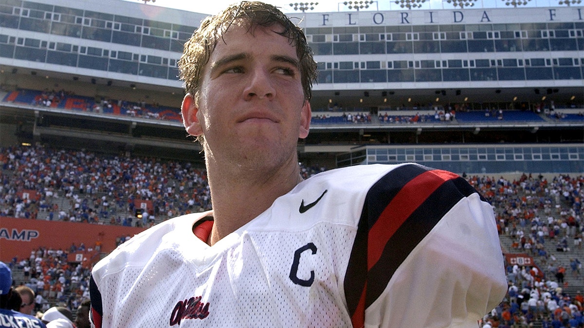 Ole Miss paints end zones to honor Eli Manning ahead of jersey retirement -  SuperTalk Mississippi