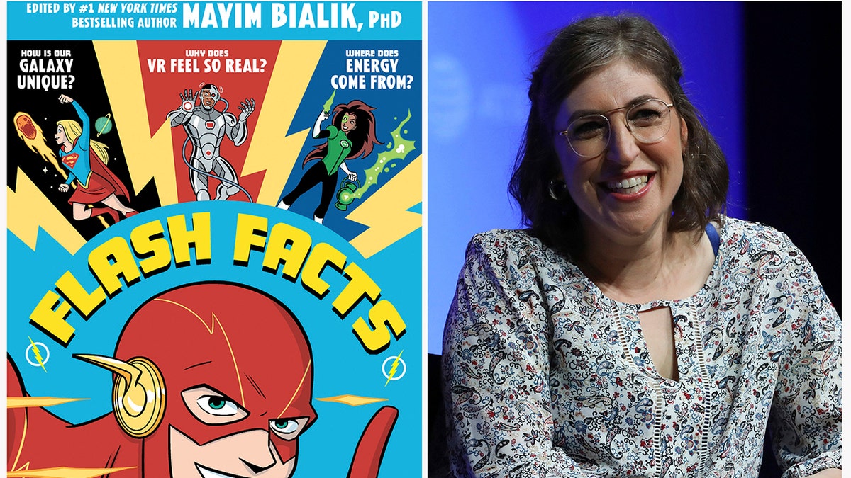 'Big Bang Theory' actress Bialik is teaming with DC Entertainment on a project that joins superhero power to the power of science.?