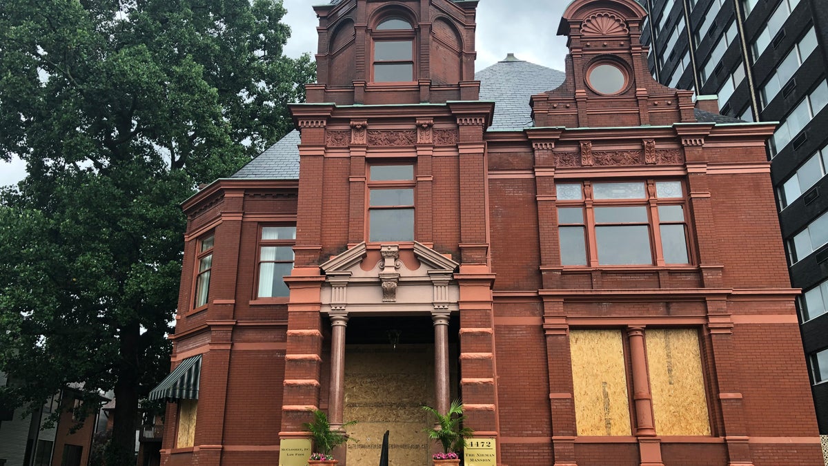 June 30, 2020: McCloskey Law Center located in the historic Niemann Mansion in St. Louis, Missouri.