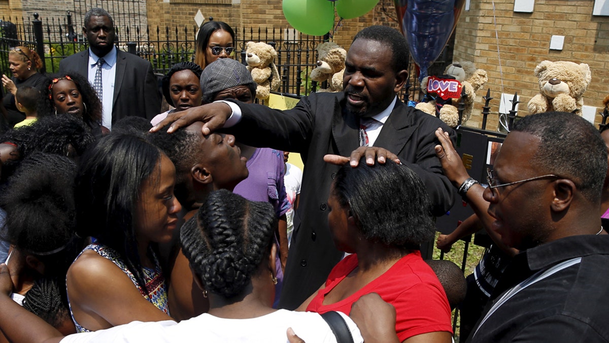 The Rev. Ira Acree of Greater St. John Bible Church pictured in 2015. He is speaking out against deadly shootings in Chicago over Father's Day weekend.