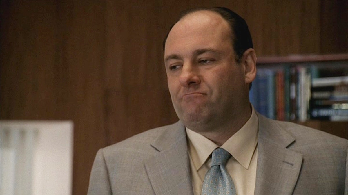 James Gandolfini as Tony Soprano in "The Sopranos."