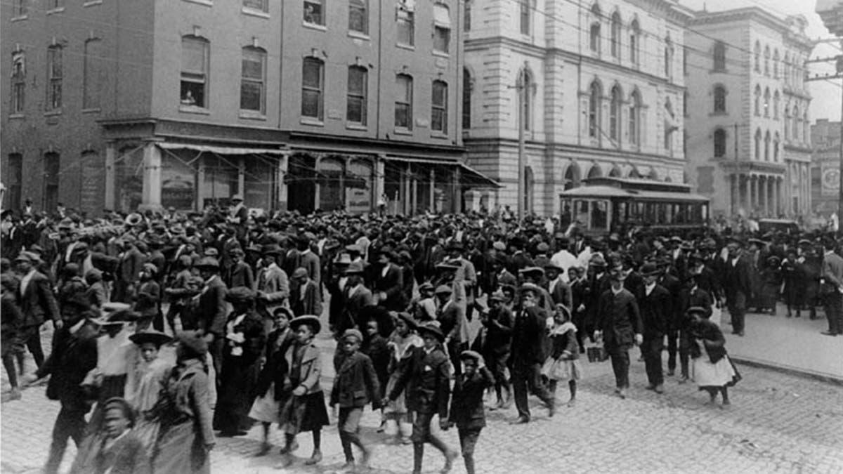 Emancipation Day celebration in Richmond, Va., in 1905.
