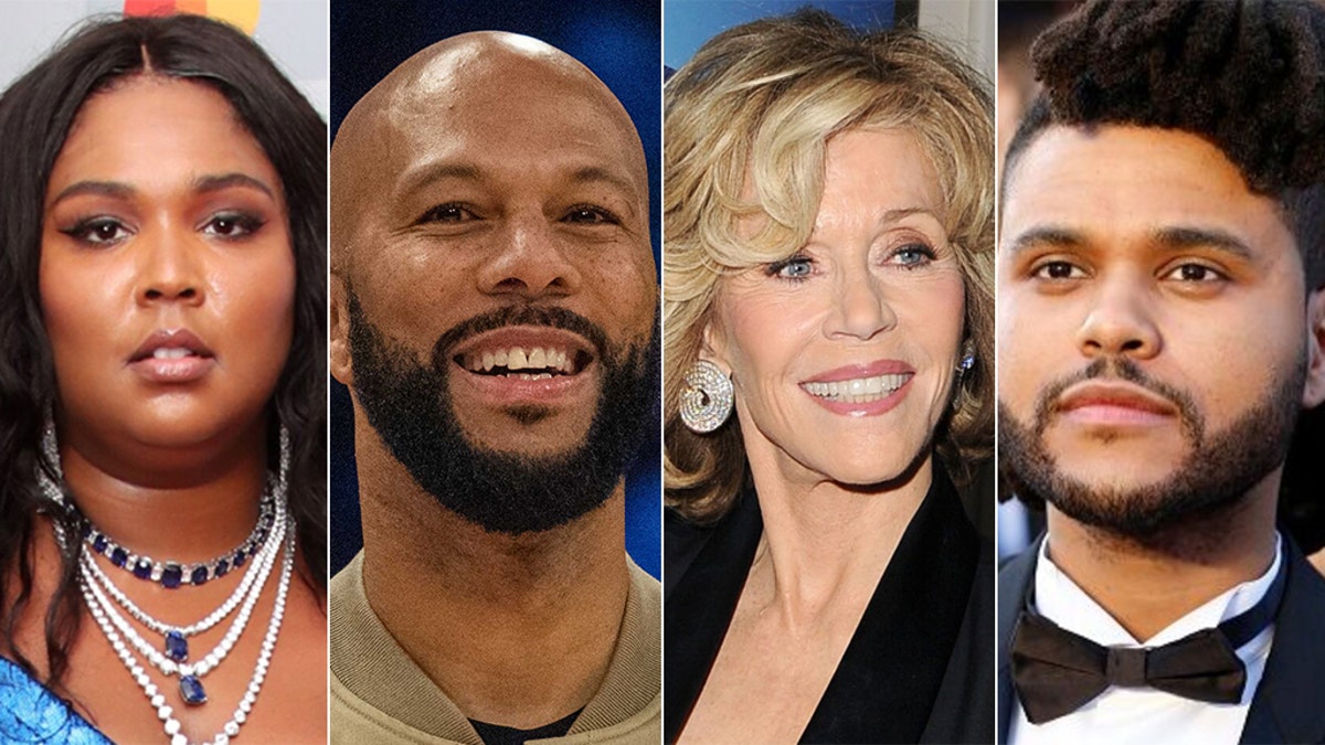 Lizzo, Common, Jane Fonda and the Weeknd are among a number of stars who have signed a demand letter requesting less funding to police.