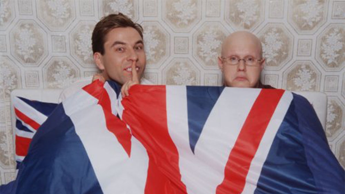 David Walliams (Left) and Matt Lucas in 'Little Britain.'