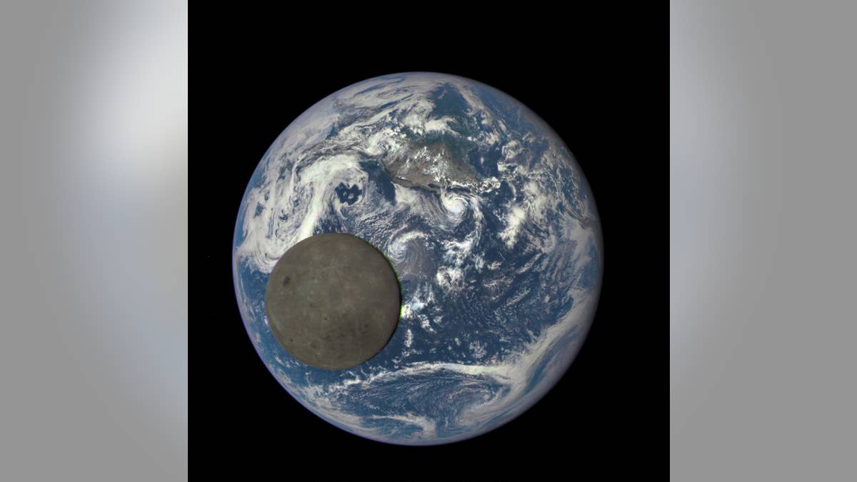 The composition of the Moon's near side is oddly different from that of its far side, and scientists think they finally understand why. (NASA/NOAA)