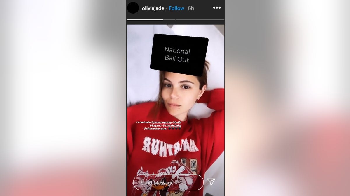 Olivia Jade Giannulli called on her sister and boyfriend to make financial contributions to the Black Lives Matter movement on Instagram.
