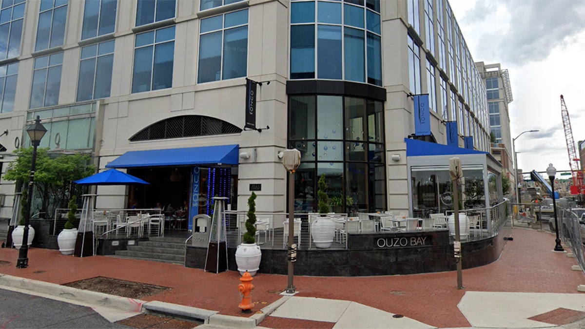 The Ouzo Bay restaurant in Baltimore.