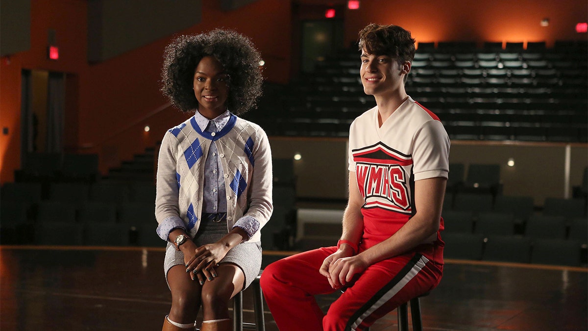 Samantha Marie Ware (left) and Billy Lewis Jr. on 'Glee.' (Photo by FOX Image Collection via Getty Images)
