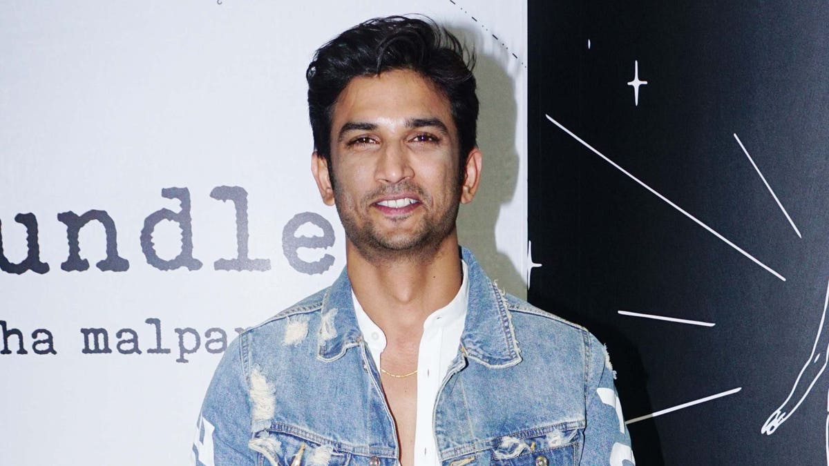 Bollywood actor Sushant Singh Rajput spotted, on April 11, 2019 in Mumbai, India. (Photo by Prodip Guha/Hindustan Times via Getty Images)