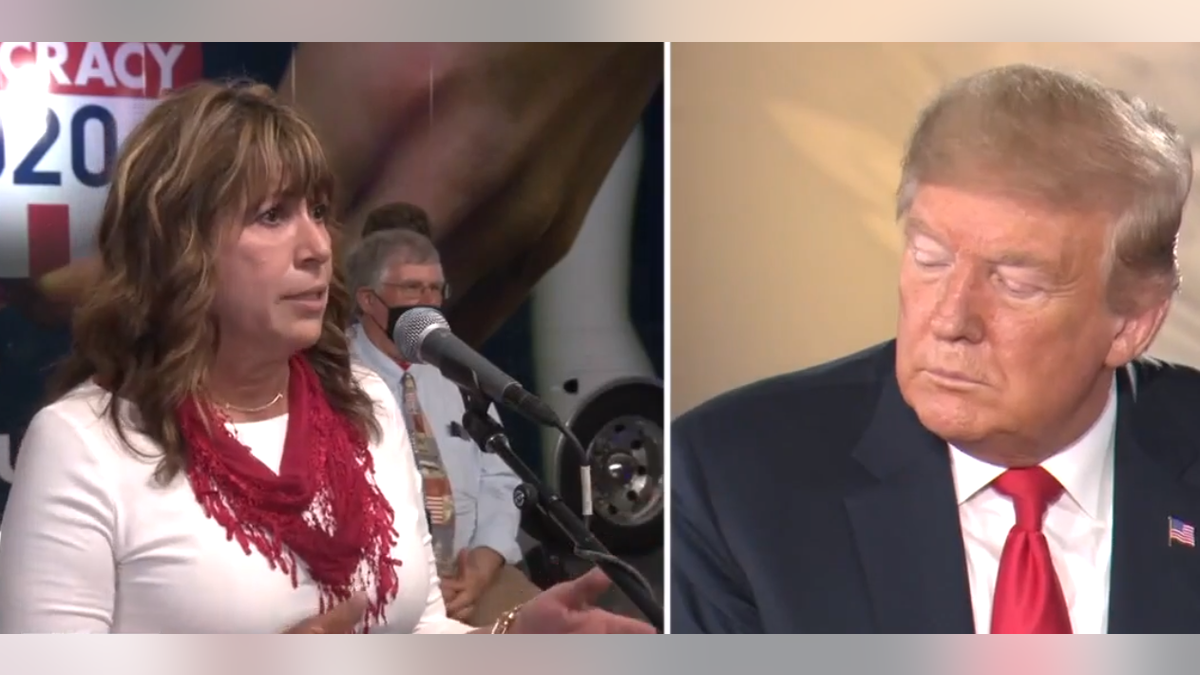 An audience member in Green Bay, Wis., asks President Trump what he believes has been his greatest accomplishment.