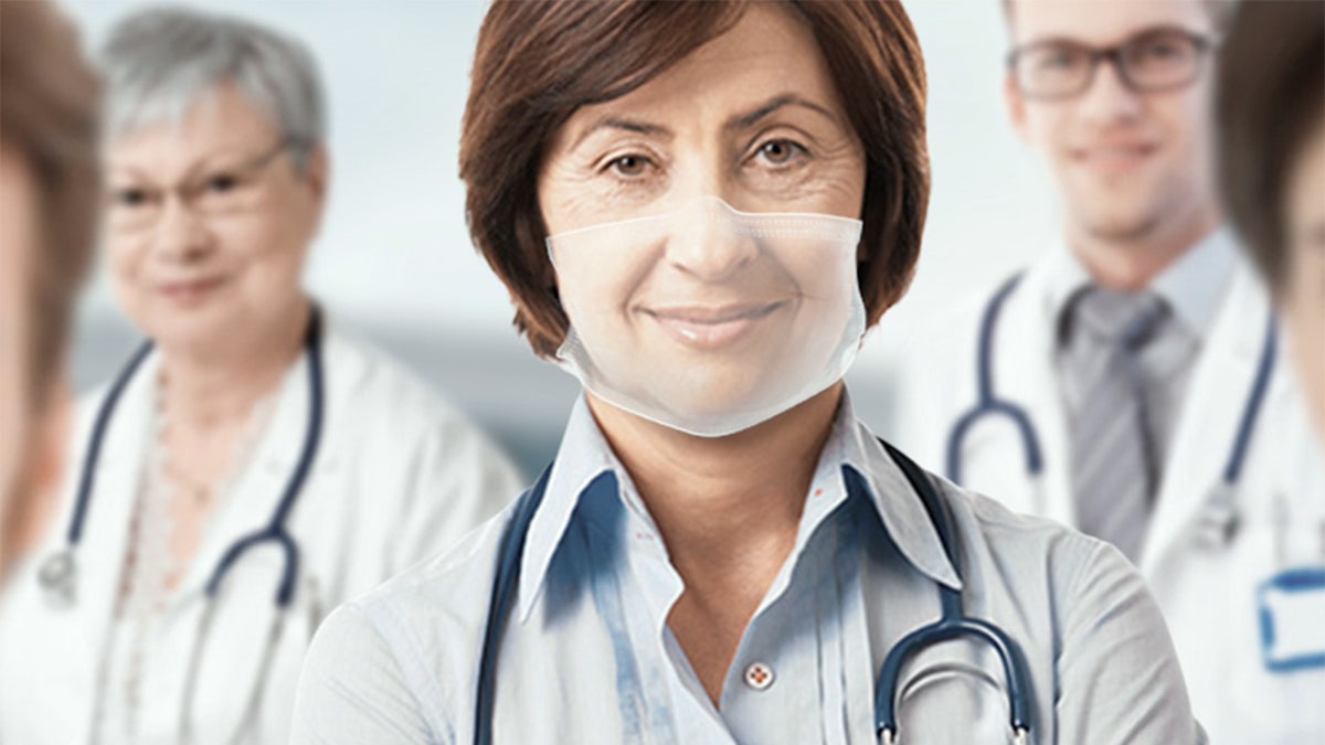 The HelloMask as depicted on the EPFL website.