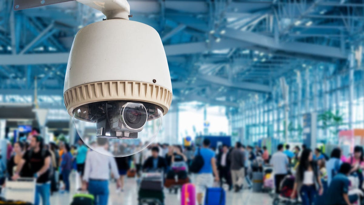 CCTV camera or surveillance operating in air port