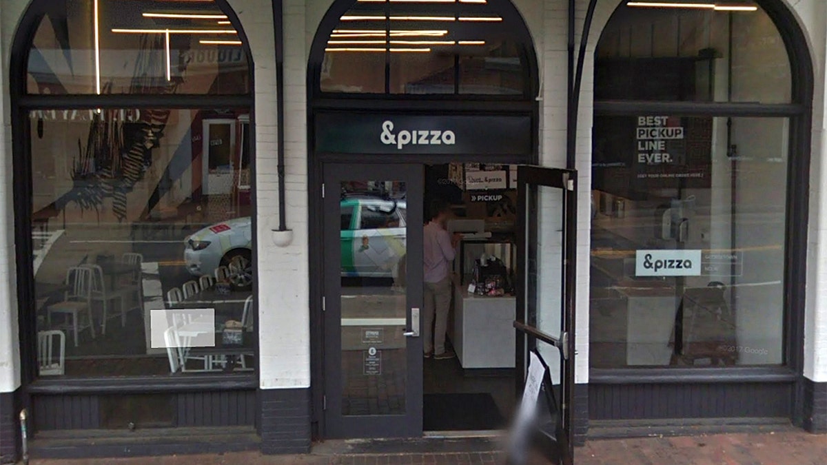 A Washington, D.C. branch of &amp;pizza. The pizza chain is offering its employees paid time off for activism following the death of George Floyd.