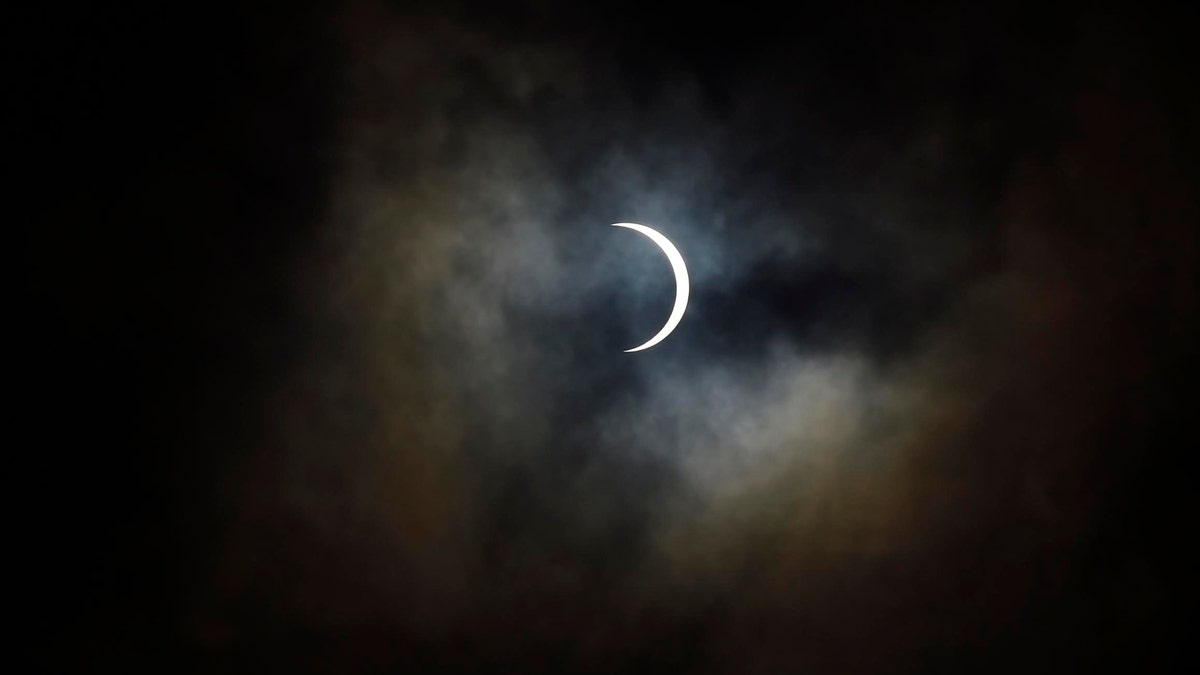 An annular solar eclipse, popularly known as the ring of fire eclipse, on June 21, 2020 in New Delhi, India. India witnessed the annual solar eclipse or surya grahan 2020.