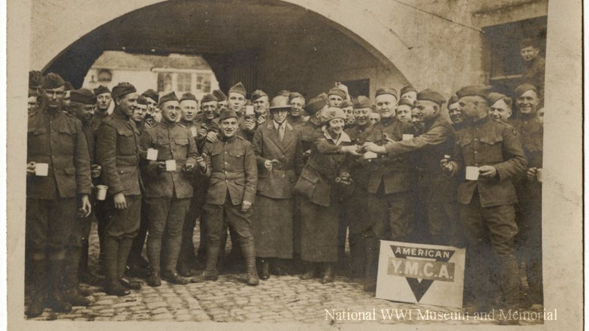 Two women thought of making the doughnuts for the troops – a relatively low-maintenance treat that could be made quickly using whatever was available to them.