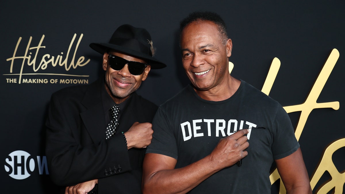 immy Jam and Ray Parker Jr. attend the Premiere Of Showtime's "Hitsville: The Making Of Motown" at Harmony Gold on August 08, 2019.