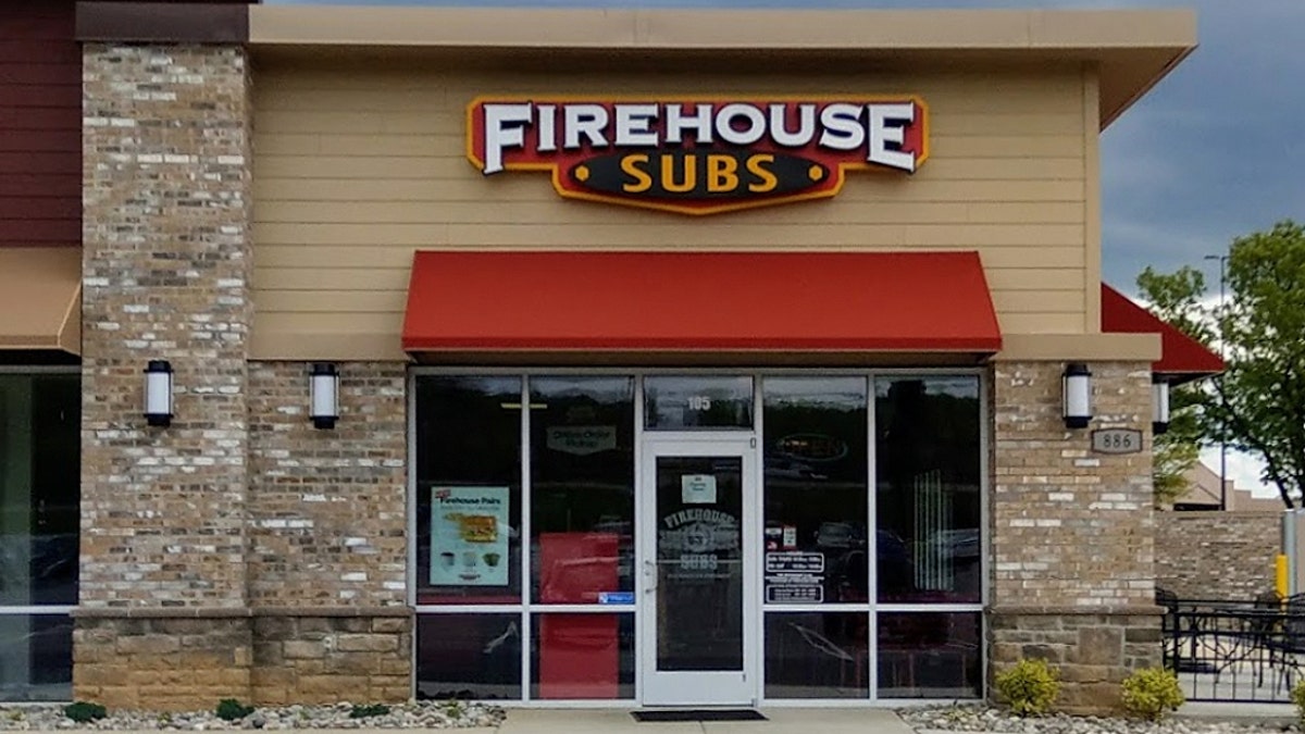Firehouse Subs confirmed to Fox News that the chain’s Martinsburg location, pictured, recently dismissed the employee who wrote the offensive phrase.