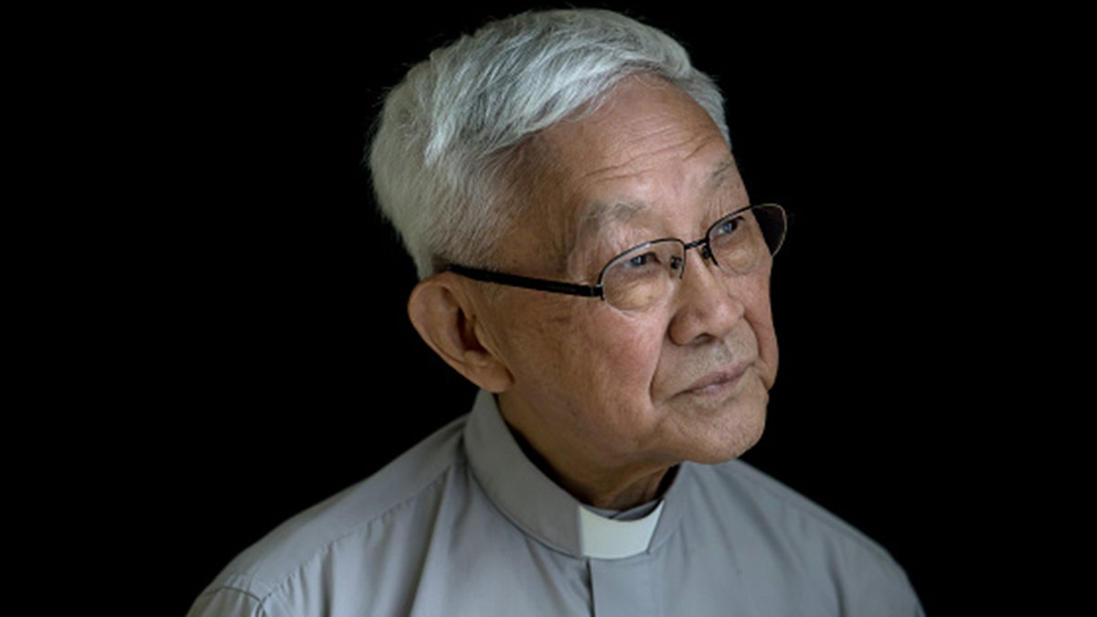 Cardinal Joseph Zen in Hong Kong, 2018. (Paul Yeung/Bloomberg via Getty Images)