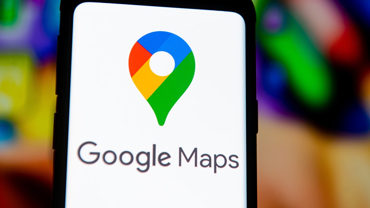 In this photo illustration a Google Maps logo seen displayed on a smartphone. (Photo Illustration by Mateusz Slodkowski/SOPA Images/LightRocket via Getty Images)