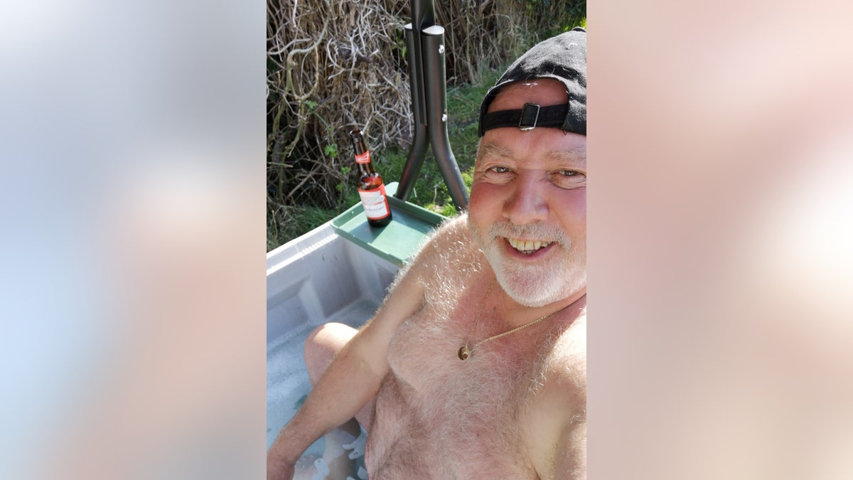 Salesman Paul Vaughan, 65, lost his job during lockdown and wanted to find a new way to relax and keep him occupied in his garden.