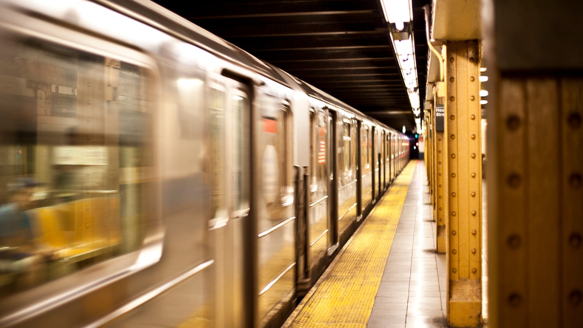 NYC subway station