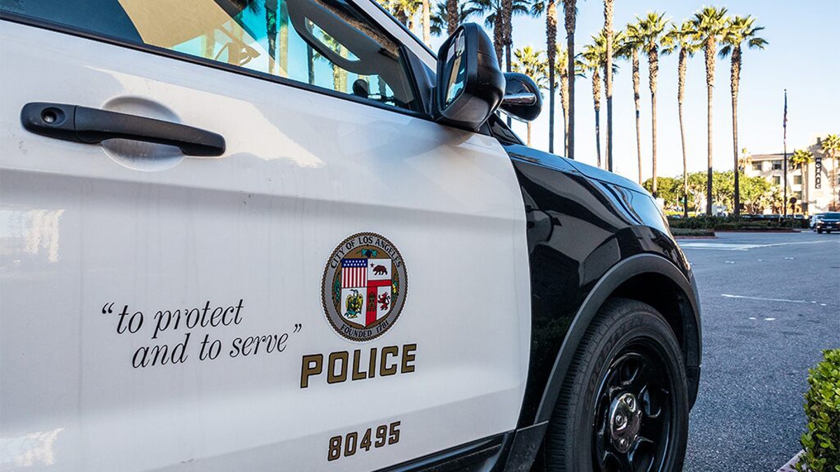 Los Angeles Police car
