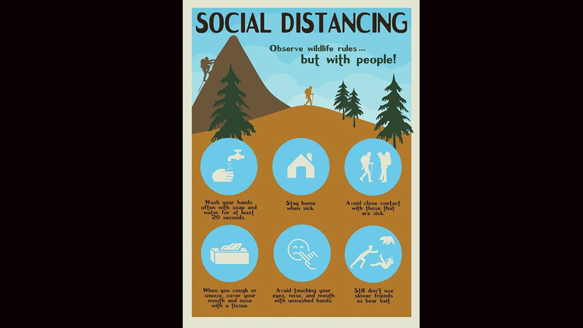 It should go without saying to steer clear of wildlife while visiting national parks. However, due to coronavirus concerns, maintaining a 6-foot (or more) distance from others should also be practiced to keep yourself, and them, safe.