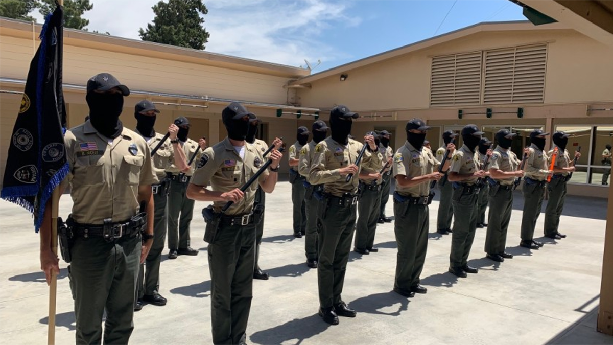The San Bernardino County Sheriff’s Department has temporarily suspended in-person classes after 33 cadets tested positive for the coronavirus. 
