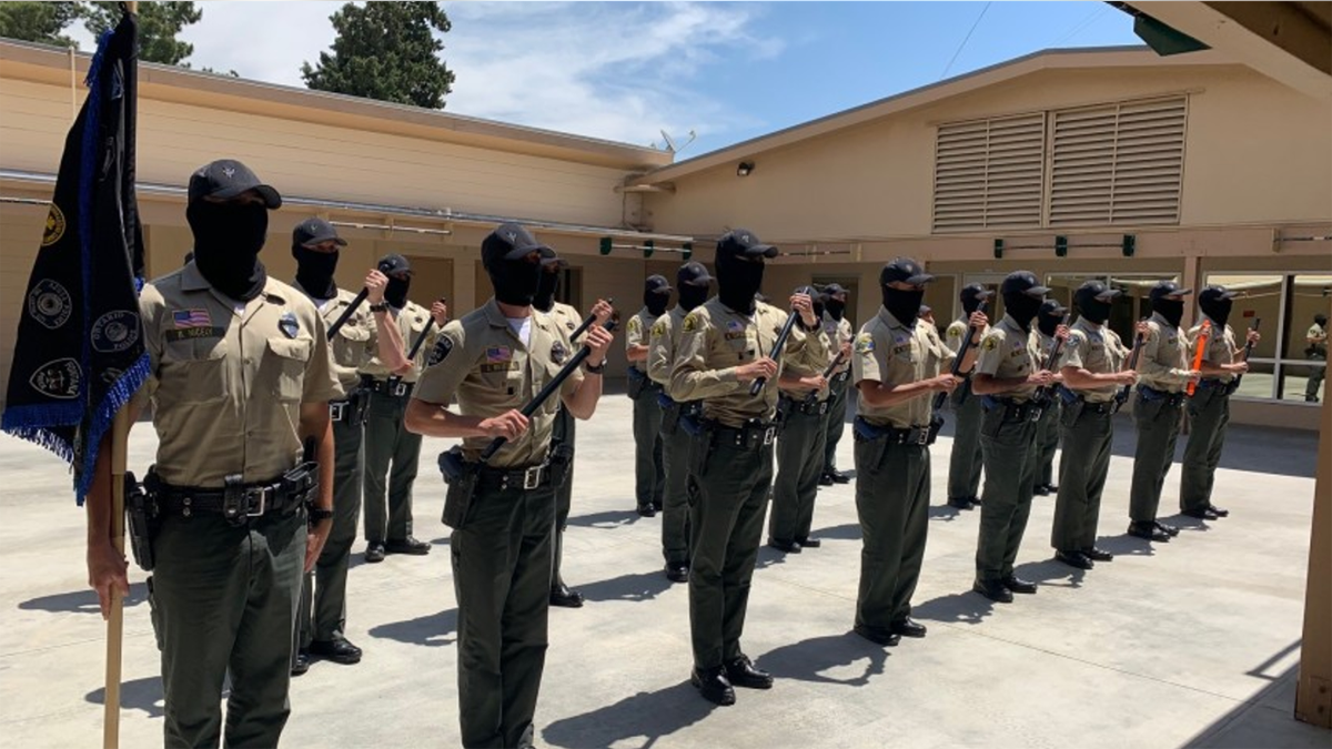 The San Bernardino County Sheriff’s Department has temporarily suspended in-person classes after 33 cadets tested positive for the coronavirus.