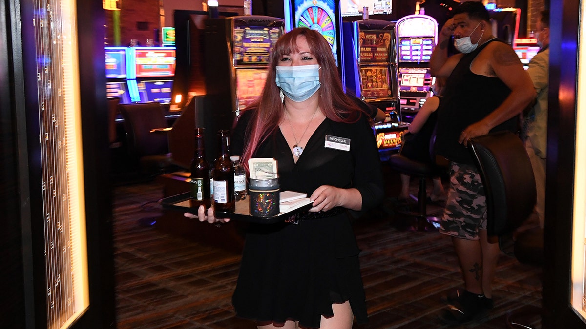 Though face masks remain optional – it was an option that many visitors reportedly decided to waive
