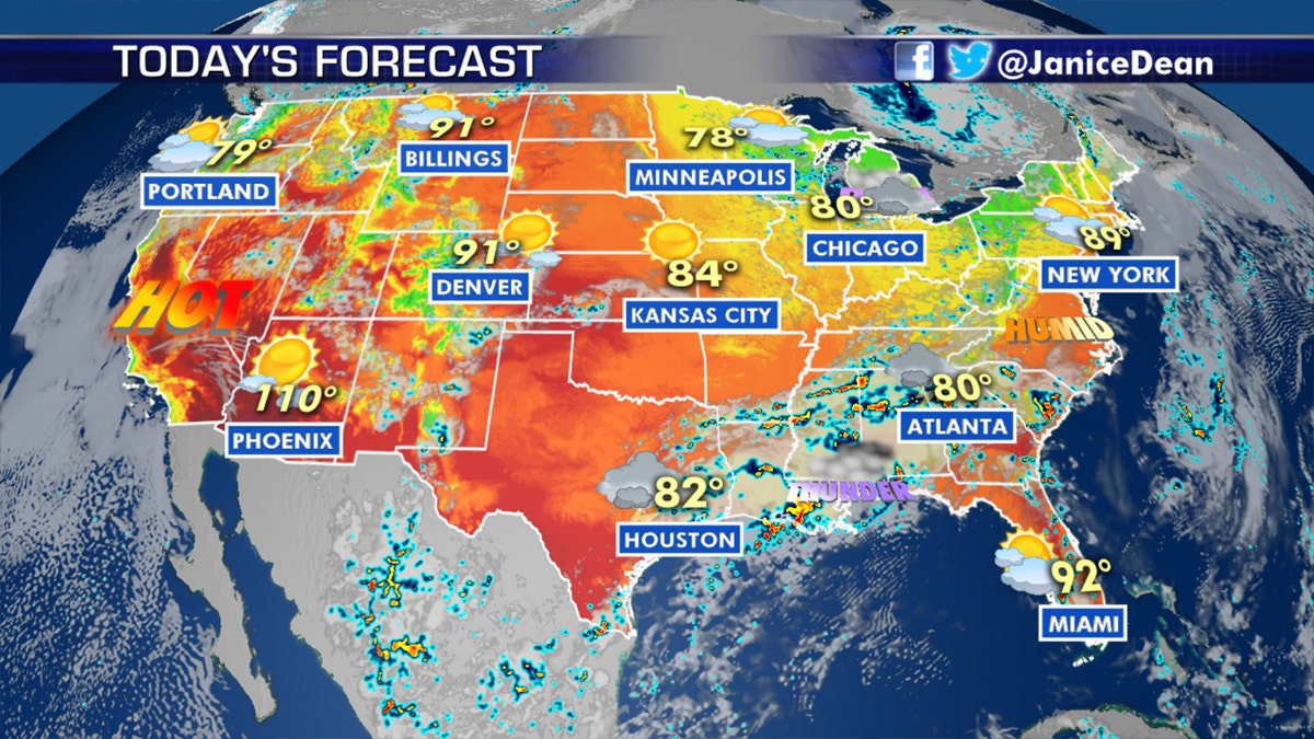 National forecast for June 24