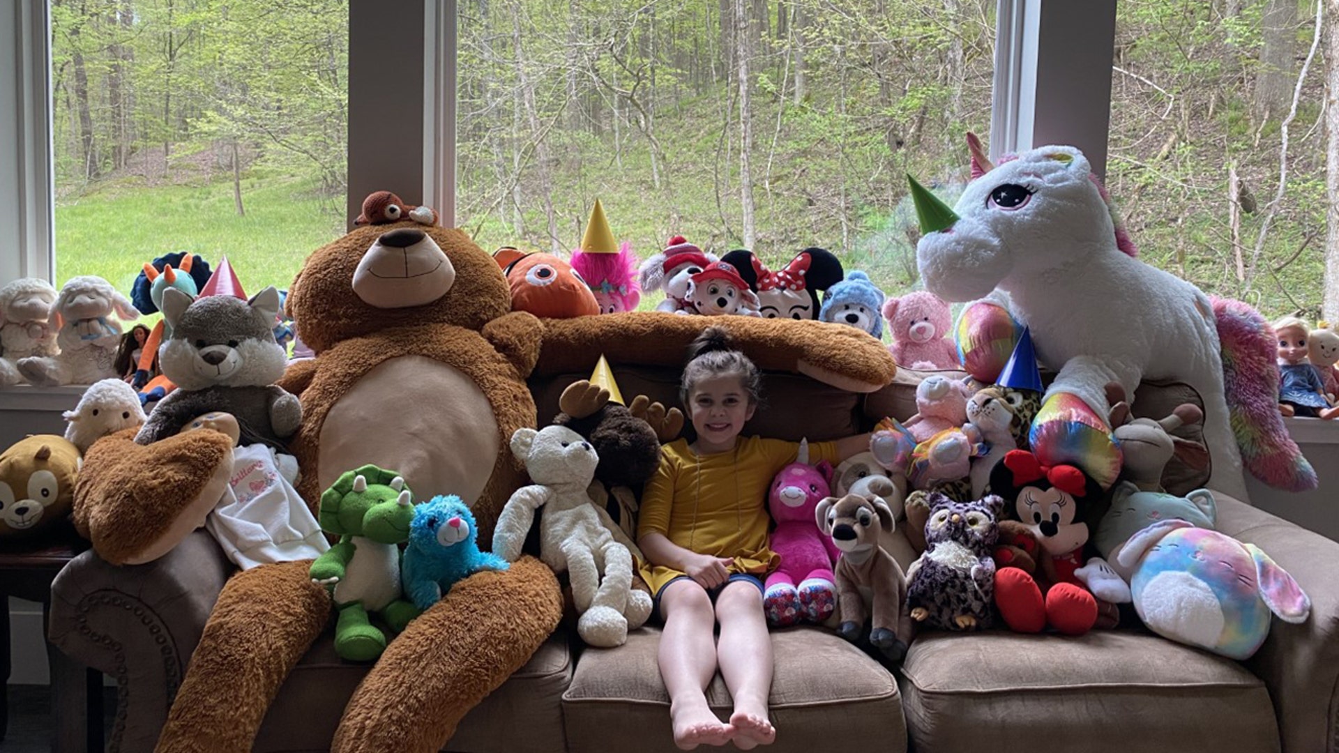 Our sweet girl turned 5 in the midst of this craziness. When we told her that we wouldn’t be able to have her friends at her party, her immediate response was, “That’s okay! We can invite all of my stuffed animals!” So that’s what we did! What we thought would put a damper on her birthday actually made it the most memorable birthday yet. We’re so thankful for the “guests” that arrived and the memories we made with our kiddos! Stay safe and God Bless, Brittany Ingraham Winfield, WV