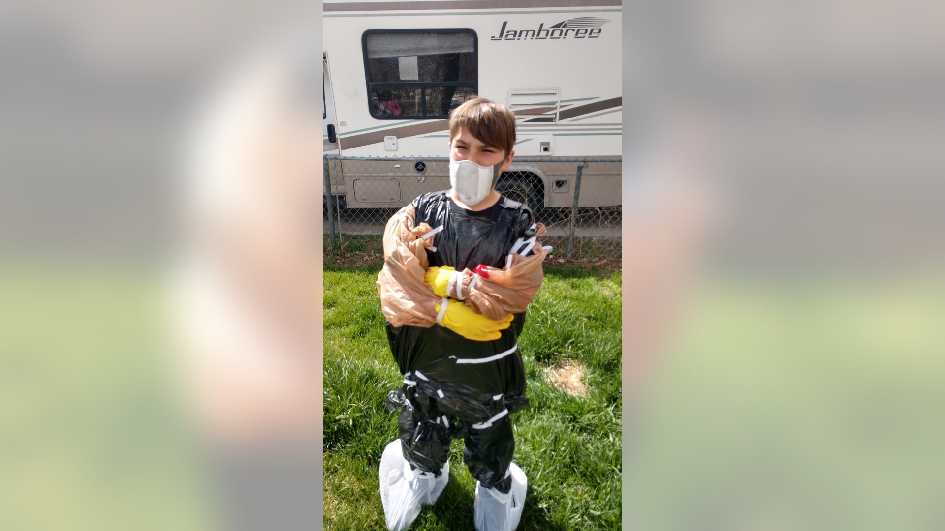 Yoshi Yei ready too play out side.