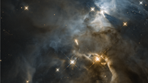 Hubble Telescope finds flapping 'Bat Shadow' in deep space