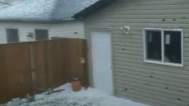 Hail punches holes in siding of homes as Calgary sees 'catastrophic damage' from severe thunderstorms