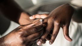 North Carolina couple gets engaged at Black Lives Matter protest: 'Black love matters'