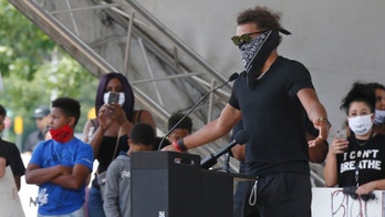 NBA star Trae Young speaks at peaceful protest in Oklahoma