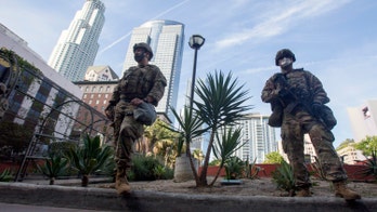 Armed man allegedly dressed as National Guard soldier in Los Angeles