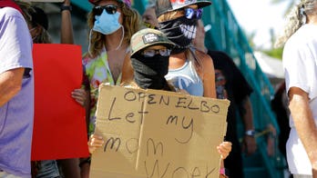 Six states report jump in coronavirus cases amid gradual reopening