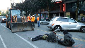 CHOP protesters refuse to let city workers clear out parts of protest zone