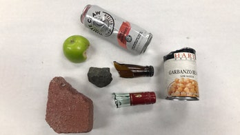 George Floyd unrest: Portland police share photos of items protesters have thrown at them