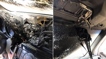 Illinois fire department warns against leaving hand sanitizer in cars after dashboard fire